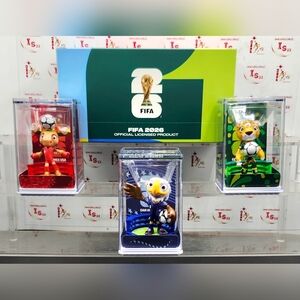 fifa world cup 2026 Mascots, CAN Maple , MEX Zayu & USA Clutch Official Product